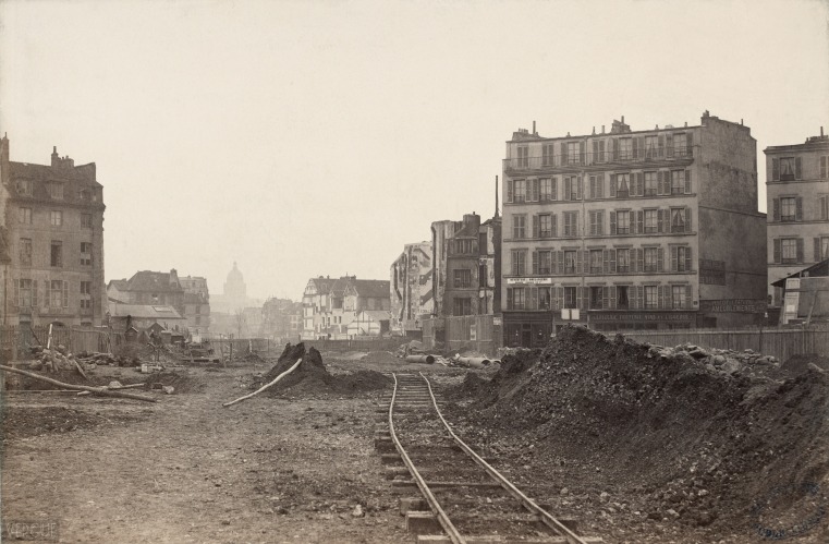 Boulevard Henri IV, de la place de la Bastille 1876